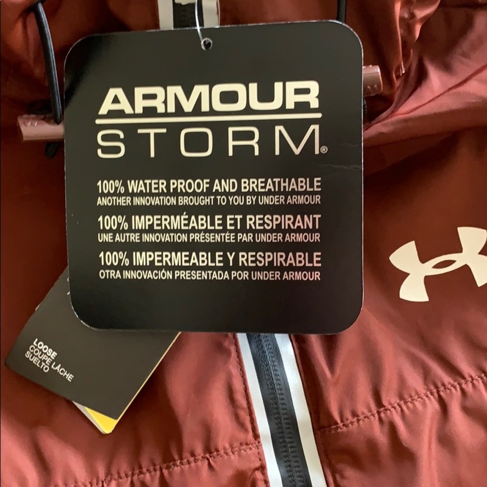 NWT Under Armour Storm1 Rain Jacket - Picture 12 of 12